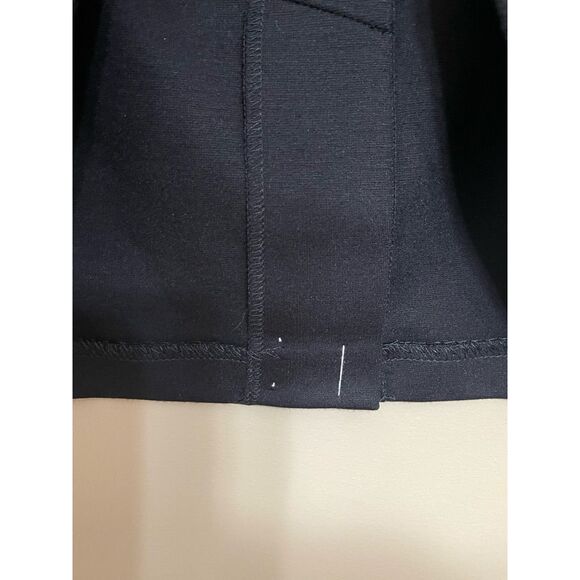 Talbots Women’s Black A-Line Button Skirt Petite 12 - Picture 4 of 10